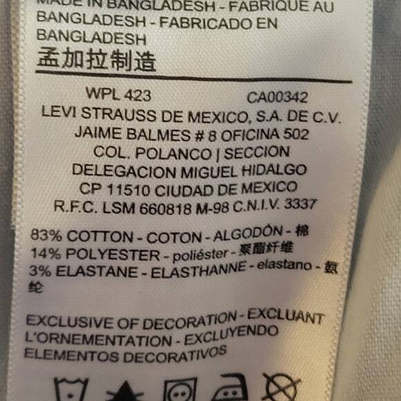 Denizen by Levi's Women's Jeans Jegging W26 Light Wash Inseam 28 Super Condition - Picture 7 of 11